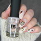 Sketched Art by @barbrafeszyn (CjSLC-78) Steel Nail Art  Stamping Plate