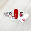 Pin-Up (CjSLC-85) Steel Nail Art Stamping Plate