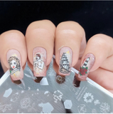 Tattoo (CjSLC-86) Steel Nail Art Stamping Plate
