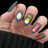 Patterned Spring - Four (CjS-288) Steel Nail Art Stamping Plate