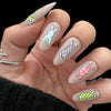 Patterned Spring - Four (CjS-288) Steel Nail Art Stamping Plate