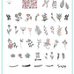 cjs-layered-nail-art-stamping-plate-inspo-card-showing-colourful-designs-of-flowers-leaves-and-words-for-nail-art