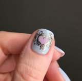 My Heart (CjSV-26) Steel Layered Nail Art Stamping Plate