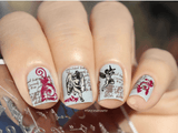 Romantic Cherub (CjSV-31) Steel Nail Art Stamping Plate