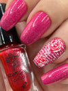 My Edgy Valentine (CjSV-36) Steel Nail Art Stamping Plate