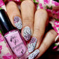 My Edgy Valentine (CjSV-36) Steel Layered Nail Art Stamping Plate