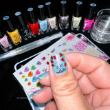 Sweet Love (CjSV-38) Steel Layered Nail Art Stamping Plate