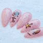 Sweet Love (CjSV-38) Steel Layered Nail Art Stamping Plate