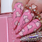 manicure-with-layered-nail-art-designs-of-cute-hearts-balloons