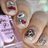 Doodle with Love (CjSV-41) Steel Nail Art Stamping Plate