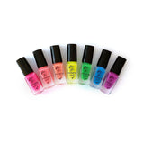 Stamping Polish Kit - Neon (7 Colors) Polish Kits Clear Jelly Stamper 