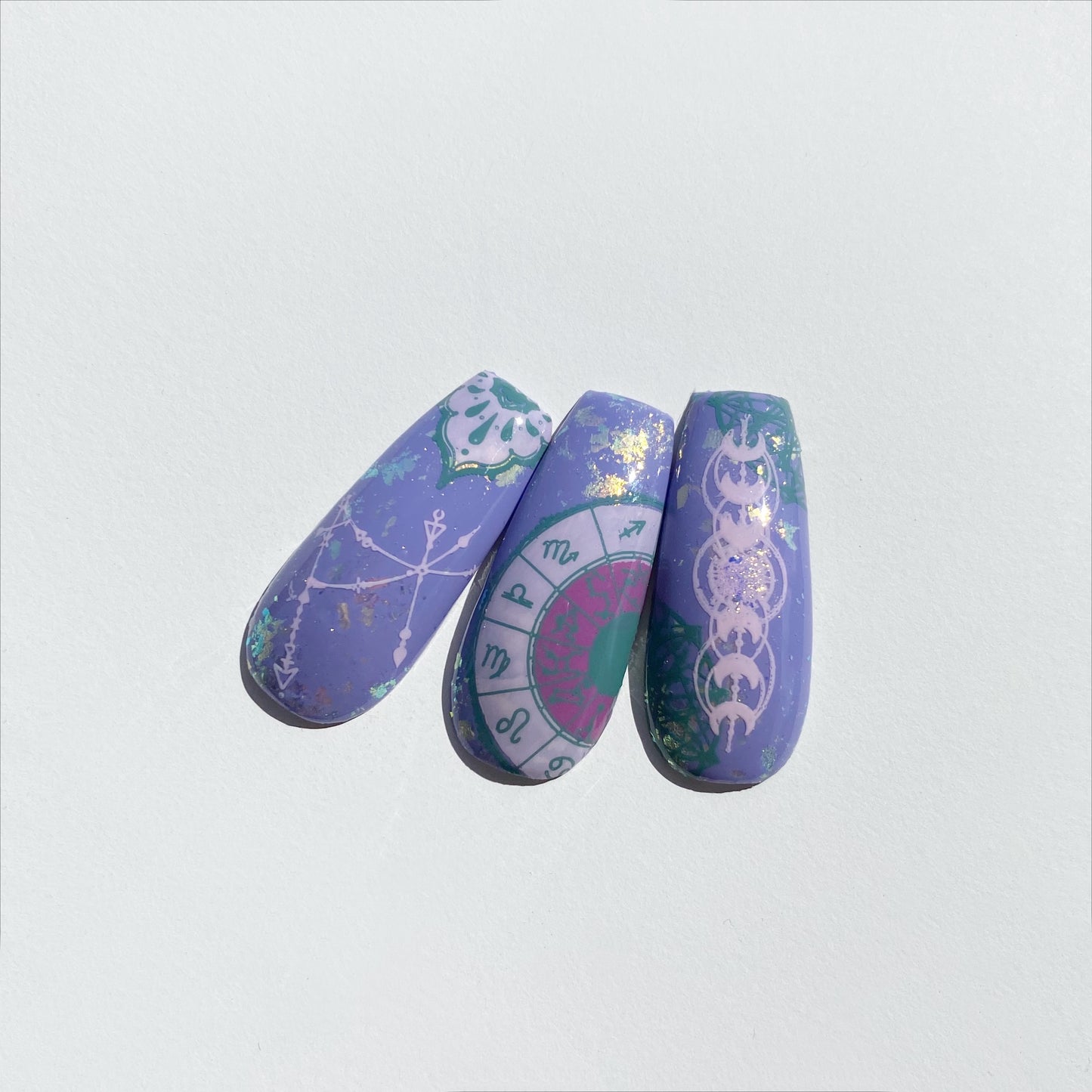Celina Ryden - Two (CjSLC-95) Steel Nail Art Stamping Plate
