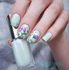 Infinite Flower (CjS-04) - Steel Nail Art Stamping Plate 6x6 Clear Jelly Stamper 