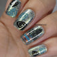 Oh So Succulent! (CjS-123) Steel Nail Art Stamping Plate 14 x 9 Clear Jelly Stamper 