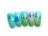 I Need Vitamin SEA (CjS-207) Steel Stamping Nail Art Plate
