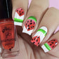 Fruit anyone? (CjS-63) Steel Nail Art Stamping Plate 6x6 Clear Jelly Stamper 
