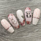 Life in Bloom (CjS-97) Steel Nail Art Stamping Plate 14 x 9 Clear Jelly Stamper 