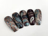 Paisley Princess (CjS-99) Steel Nail Art Stamping Plate