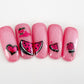 One in a Melon (CjS-182) Steel Layered Nail Art Stamping Plate