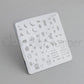 Summer Drinks and Fruit Doodle (CjS-20) - Steel Nail Art Stamping Plate 6x6 Clear Jelly Stamper 