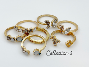 Koko & Claire Decorative Rings for Display Hand - Collection 3