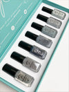 Stamping Polish Kit - 7 Shades of Grey (7 colors)