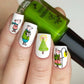 Happy Little Holiday (CjS C-31) Steel Nail Art Stamping Plate 14 x 9 Clear Jelly Stamper 