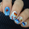 I Need Vitamin SEA (CjS-207) Steel Stamping Nail Art Plate