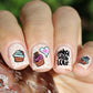 stunning-manicure-with-nail-art-designs-of-cupcakes-and-the-words-baked-with-love