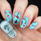 I Need Vitamin SEA (CjS-207) Steel Layered Nail Art Stamping Plate