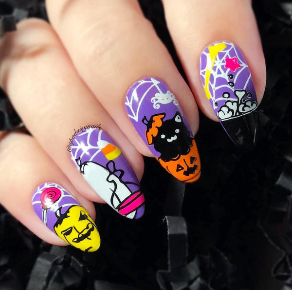 Halloween - Witches Brew (CjSH-21) - Steel Nail Art Layered Stamping P ...