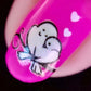 single-manicure-nail-with-a-art-design-of-love-birds