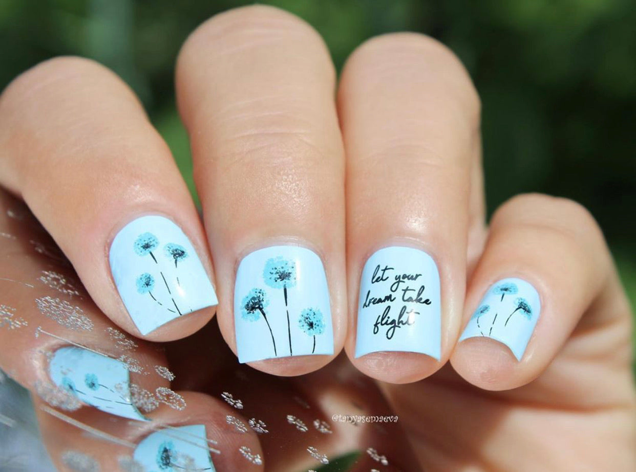 Just Breathe (CjS-156) Steel Stamping Plate 8 x 8 Clear Jelly Stamper 