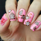 Mmm...Cookies! (CjS C-36) Steel Nail Art Stamping Plate 8 x 8 Clear Jelly Stamper 