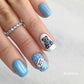 gorgeous-manicure-with-nail-art-designs-of-a-love-letter-and-teddy-bear