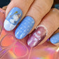 Do You Want to Build a Snowman? (CjS C-40) Steel Nail Art Stamping Plate 6x6 Clear Jelly Stamper 