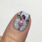 Mistletoe Wishes (CjS C-47) Steel Nail Art Stamping Plate 14 x 9 Clear Jelly Stamper 