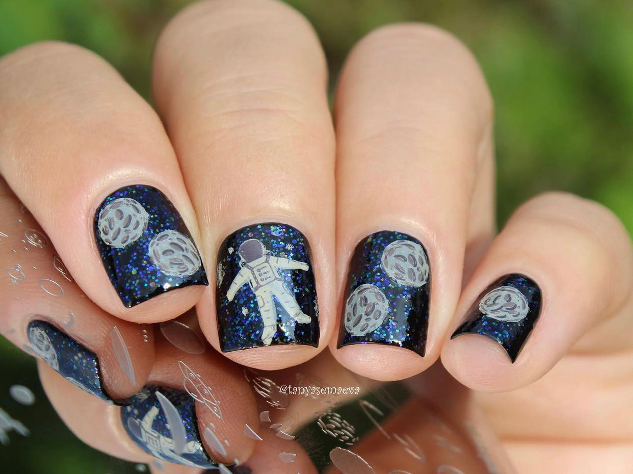 Hello Universe (CjS-161) Steel Stamping Plate 8 x 8 Clear Jelly Stamper 