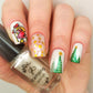 Yule Tide Christmas (CjSC-13) - Steel Nail Art Stamping Plate 14 x 9 Clear Jelly Stamper 