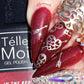 bright-manicure-with-nail-art-designs-of-arrow-shot-hearts