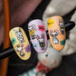 Hipster Bunnies (CjSH-65) Steel Stamping Plate 14 x 9 Clear Jelly Stamper 