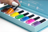 Stamping Polish Kit - Rainbow (7 Colors) Polish Kits Clear Jelly Stamper 