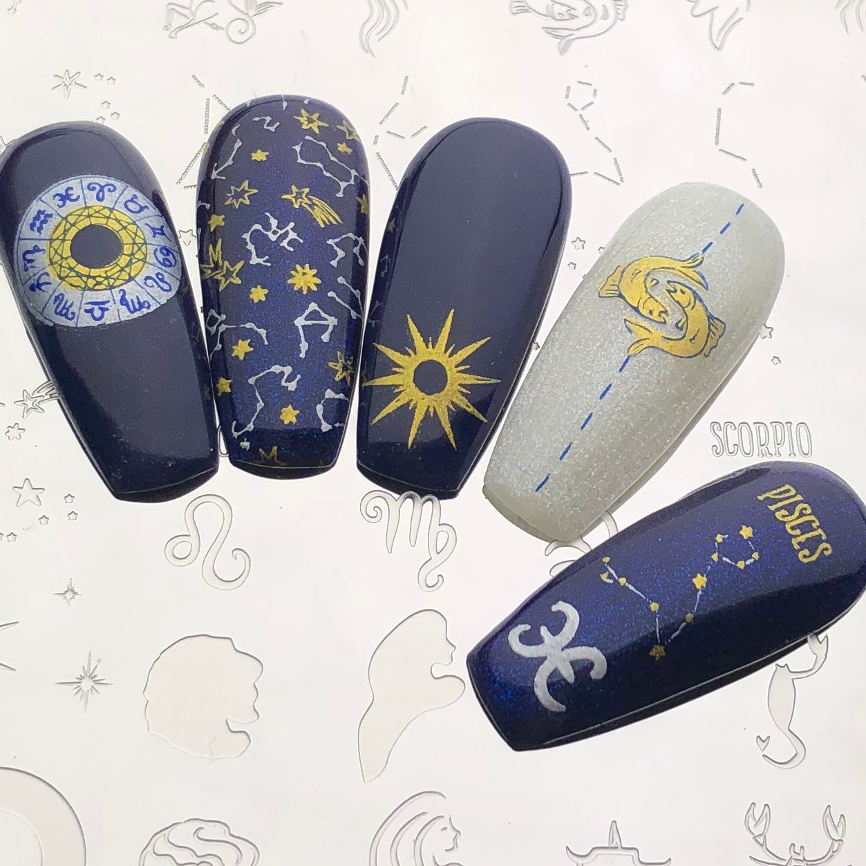 GLOW! - Stamping Polish (5ml) Base/Top/Cuticle/Glow Clear Jelly Stamper 