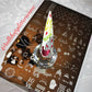 Yule Tide Christmas (CjSC-13) - Steel Nail Art Stamping Plate 14 x 9 Clear Jelly Stamper 