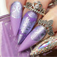 stunning-manicure-with-shimmery-lacey-nail-art-designs