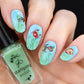 I Need Vitamin SEA (CjS-207) Steel Layered Nail Art Stamping Plate