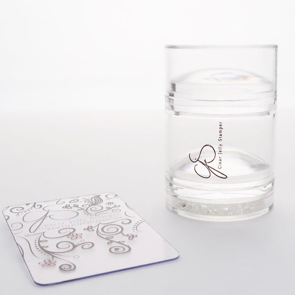 The Big Bling XL Stamper Clear Clear Jelly Stamper