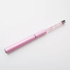 Pink Short Bristle Clean-Up Brush Brushes Clear Jelly Stamper 