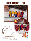 Under The Big Top (CjS-233) Steel Nail Art Stamping Plate