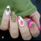One in a Melon (CjS-182) Steel Layered Nail Art Stamping Plate